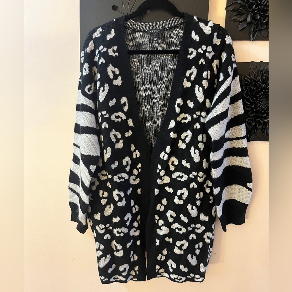 Tribal Animal print sweater.